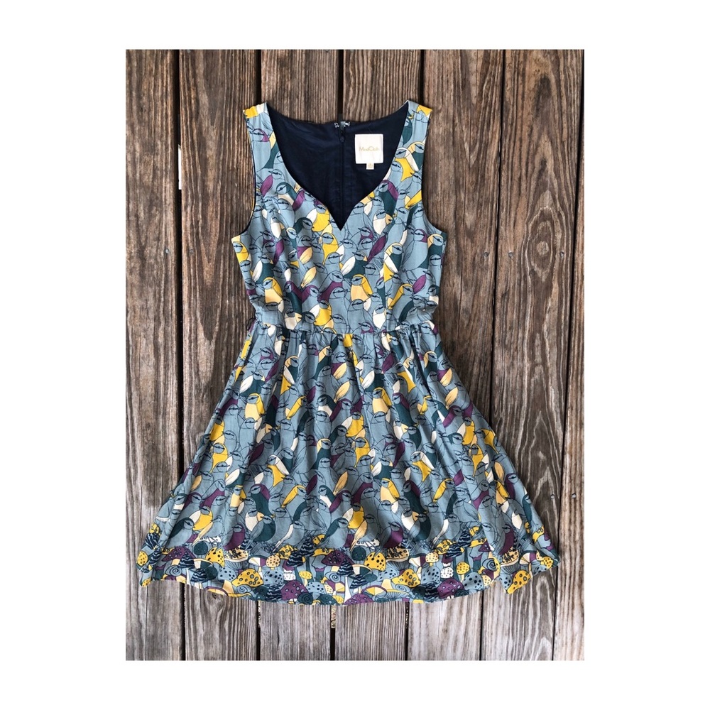 Modcloth To Thrill a Mockingbird Dress in Wings